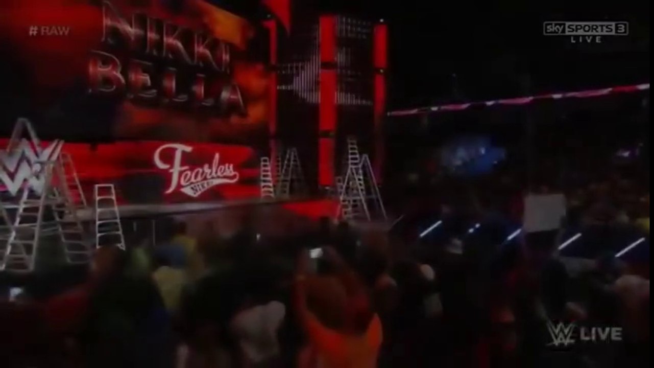 WWE RAW 060815 Divas Champion Nikki Bella vs. Summer Rae