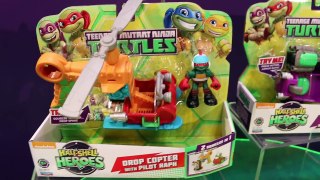 Teenage Mutant Ninja Turtles NEW 2015 Toys Play Sets Cars Action Figures and More By ToysReviewToys
