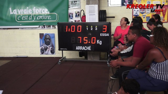 KREOLERTV ASSOCIATION - Haltérophilie -plateau 1 -part-05-28-1-MMXV