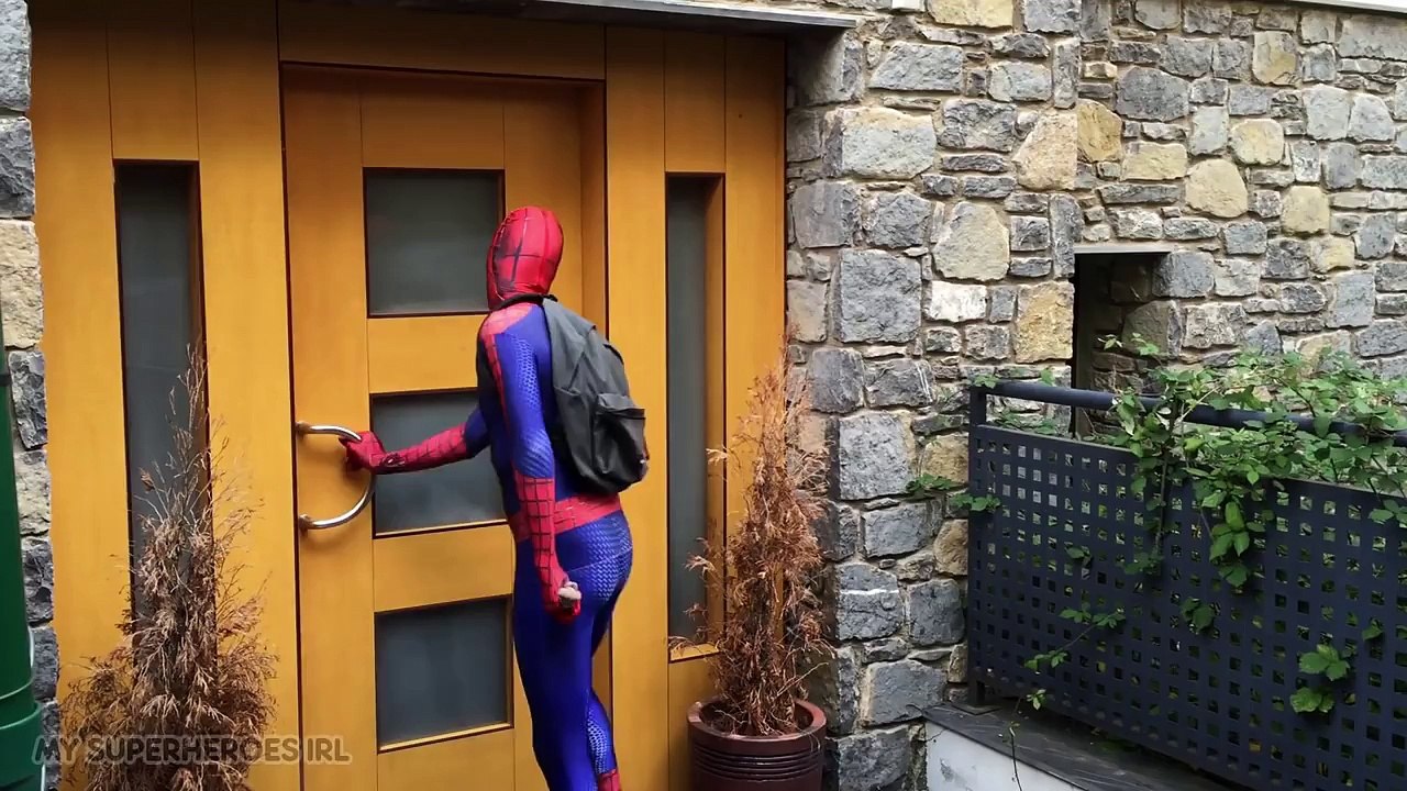 Spiderman After a Normal Day - Fun Parody Movie