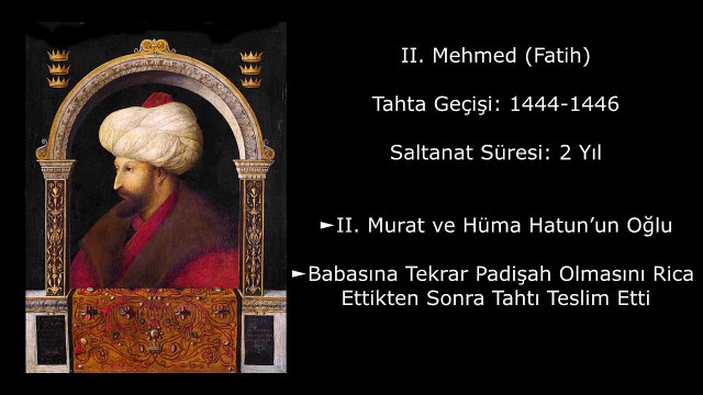 Osmanlı Padişahları ( 36 Padişah)