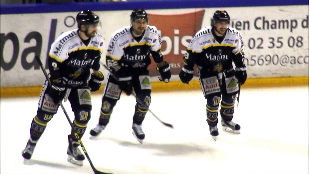 LM - 24ème j. : Rouen - Lyon : 6-2 (les buts)
