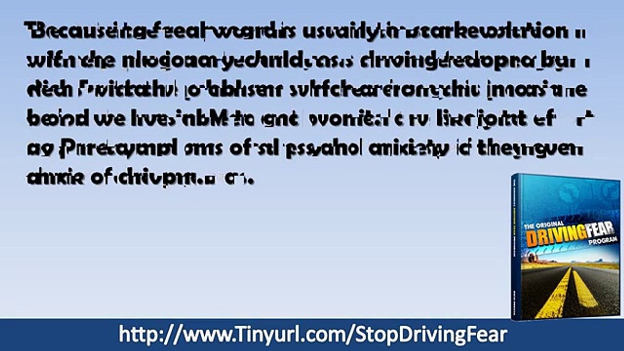 Driving Fear Program Reviews - Driving Fear Program Any Good
