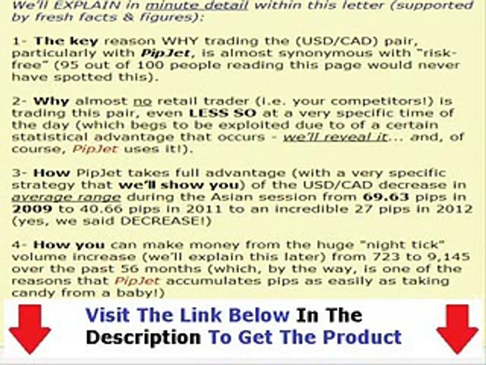 PipJet Facts Bonus + Discount