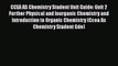 CCEA AS Chemistry Student Unit Guide: Unit 2 Further Physical and Inorganic Chemistry and Introduction