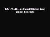 [PDF Download] [(eBay: The Missing Manual )] [Author: Nancy Conner] [Sep-2005] [Read] Online