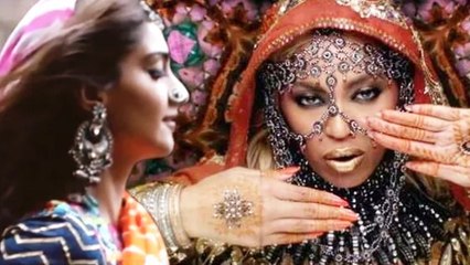 Sonam Kapoor & Beyonce Stun In Coldplay's Hymm For the Weekend