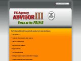 The Fx-agency Advisor 3 Forex Trading System For Mt4!!