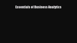 Essentials of Business Analytics  Free Books