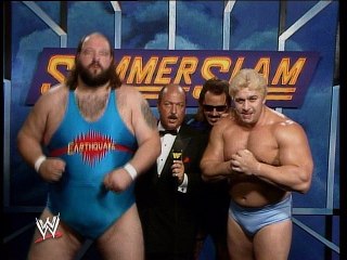 WWF SummerSlam 1990 - Earthquake Interview