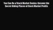 You Can Be a Stock Market Genius: Uncover the Secret Hiding Places of Stock Market Profits