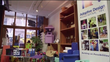 For children with disabilities, making the world a custom fit out of cardboard