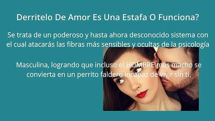 Derritelo de Amor - Como Enamorar a Un Hombre Difícil