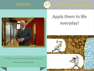Take the directive seriousely, Bob Proctor, Six minutes to success review, Lesson 37