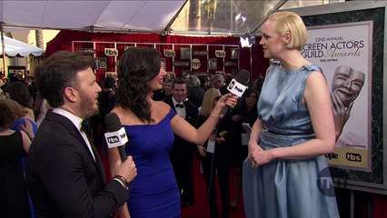 Gwendoline Christie I SAG Awards Red Carpet 2016