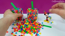 Play Doh Surprise Rainbow Dippin Dots Candy Spiderman Mickey Mouse Minnie Mouse Disney Marvel