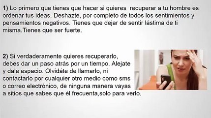 Como Recuperar Mi Matrimonio Perdido - Volver con El