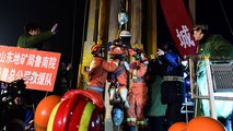 Chinese miners rescued after being trapped underground for 36 days