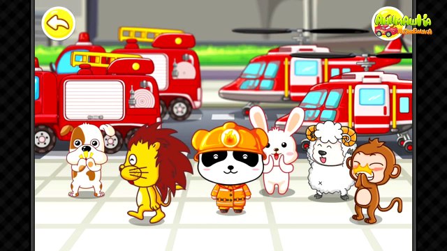 Развивающие мультики для детей от 3 лет. Пожарный Панда и его важная работа.