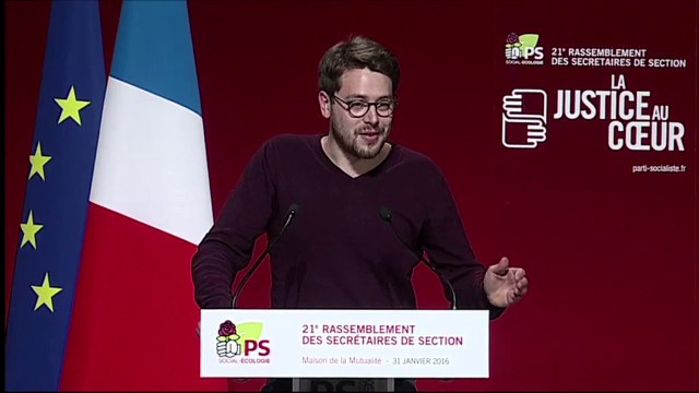 Discours de Benjamin Lucas au 21ème rassemblement des secrétaires de section du Parti Socialiste