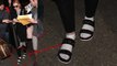 Iggy Azalea fait un faux-pas en portant des chaussettes avec des sandales