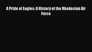 [PDF Download] A Pride of Eagles: A History of the Rhodesian Air Force [PDF] Full Ebook
