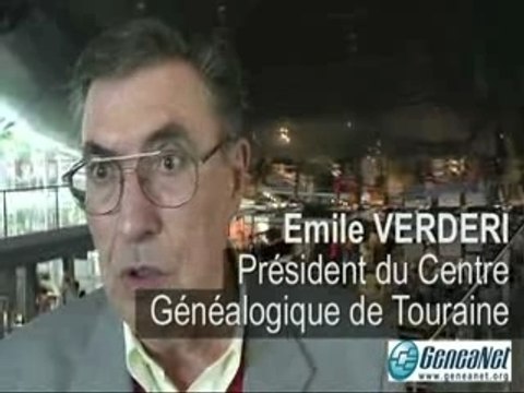 Congrès National Généalogie 2007 - Emile Verderi
