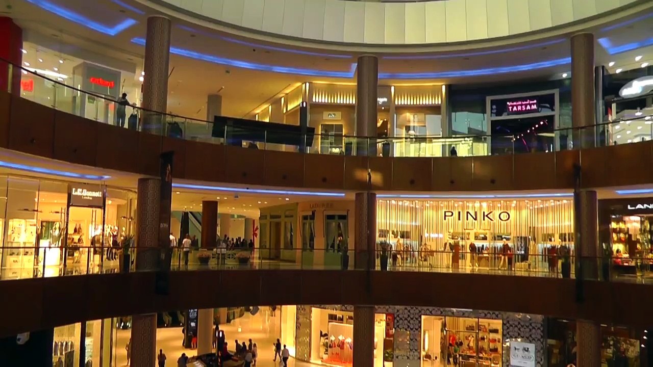 ДУБАЙ - DUBAI MALL - ВОДОПАД