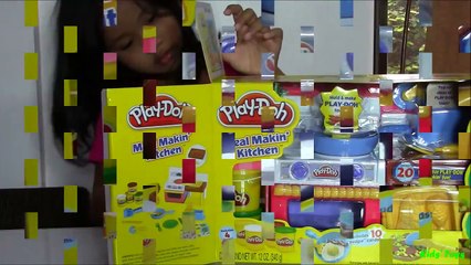 Play Doh Meal Makin Kitchen Playset Make Play Doh Foods Creations