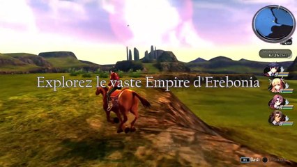 The Legend of Heroes : Trails of Cold Steel - Trailer de lancement