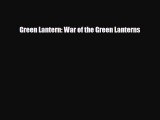 [PDF Download] Green Lantern: War of the Green Lanterns [Download] Full Ebook