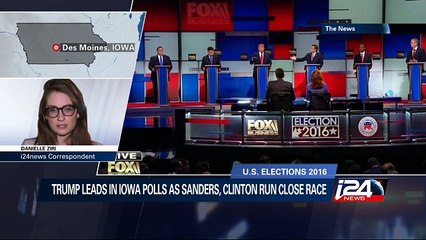 Trump leads in Iowa polls as Sanders, Clinton run close race