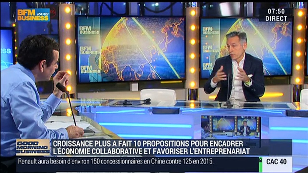 "Cette économie des plateformes est un fantastique levier de création de richesse dont il faut se saisir", Stanislas de Bentzmann – 01/02