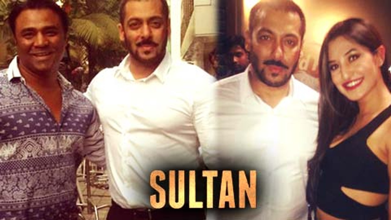 Salman Khan Shoots For Sultan's Song - PHOTO LEAKED