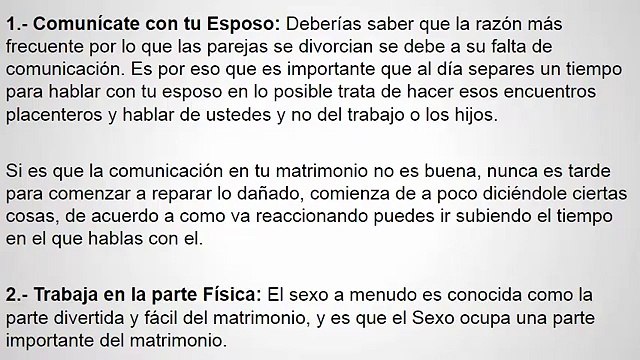 Como Recuperar mi Matrimonio en Crisis - 5 pasos
