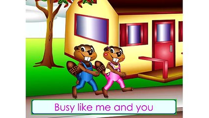 \"The Busy Beaver Song\" (Level 1 English Lesson 01) CLIP - Kids English Language Learning, ESL, EF