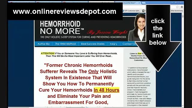 Hemorrhoid No More by Jessica Wright Review - is Hemorrhoid No More It Worth It