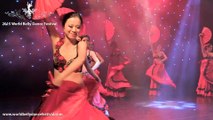 2015 World Belly Dance Festival - Dance Carnival Night, Flamenco Fan Fusion by Bellydance Extraordinaire Troupe