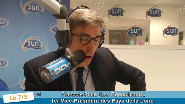 SUN Politique, François Pinte (1er Vice-Président des Pays de la Loire)