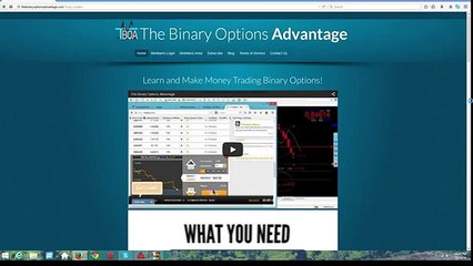 The Binary Options Advantage