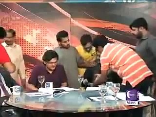 Fight Between Ajmal Wazir and Jan Achakzai