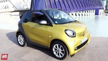 Smart Fortwo cabriolet 2016 [ESSAI VIDEO] : Effeuillage
