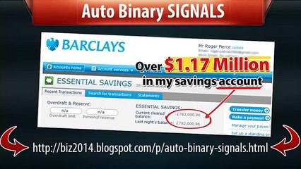 Roger Pierces Auto Binary Signals