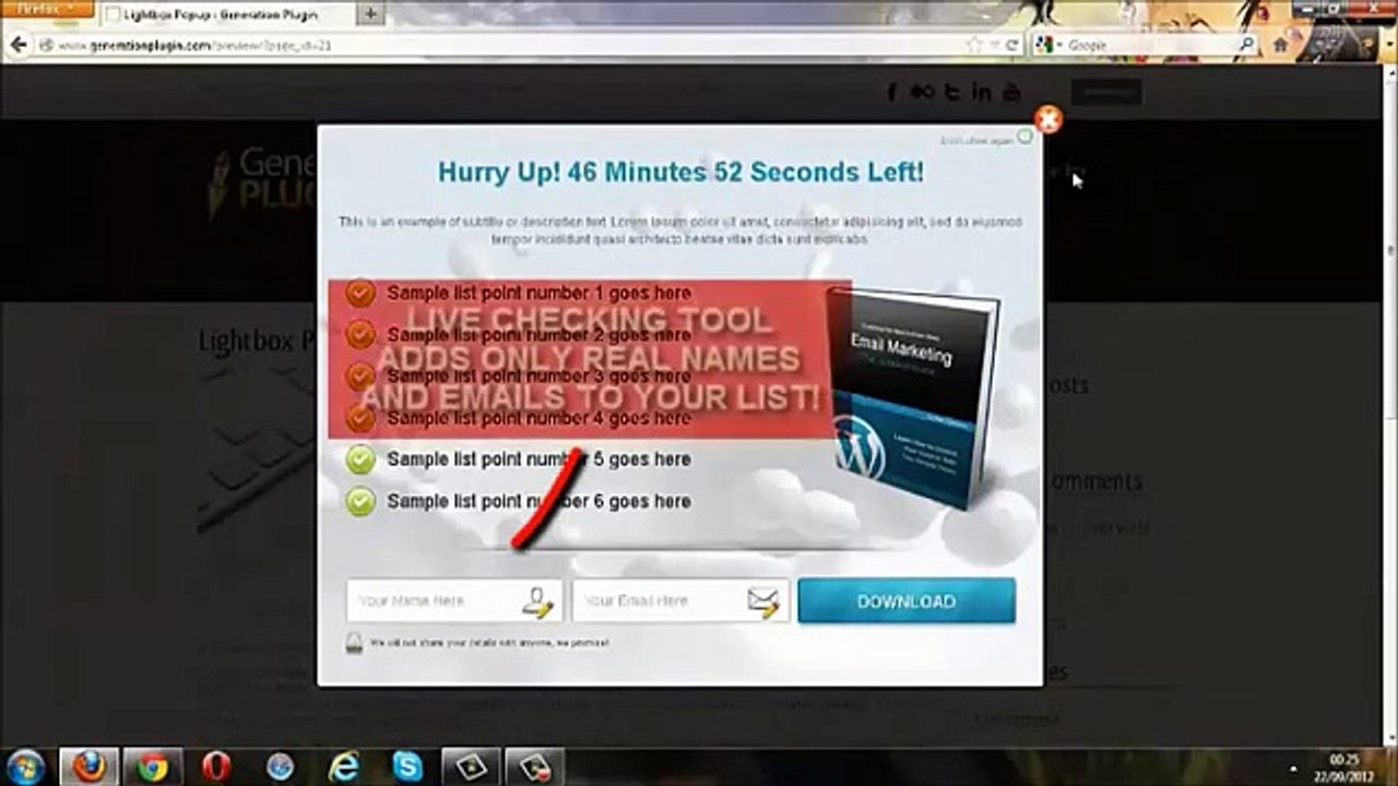 List Building Plugin - WP Lead Generation Plugin