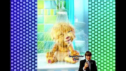 Talking Ginger kitten bathed and laughs Говорящий котенок Джинжер купается и смеется