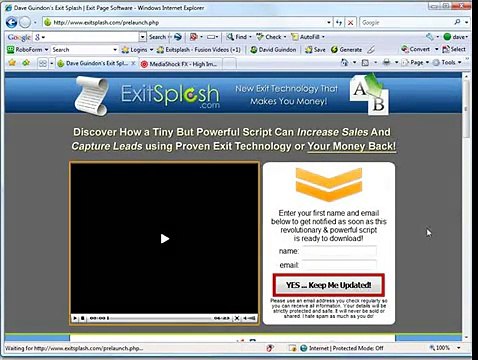 Exit Splash Review + Inside Look of Powerful Exit Pop Up Increasing Sales by 325%