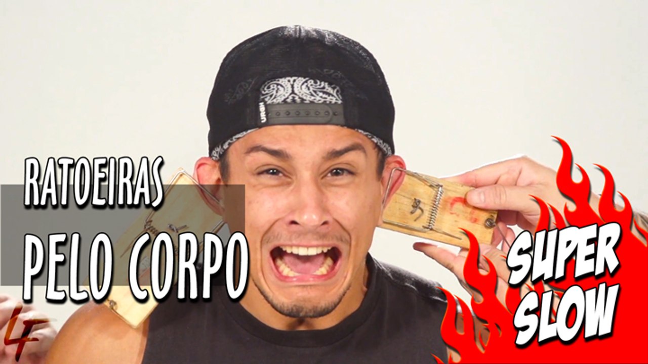 Ratoeiras pelo corpo