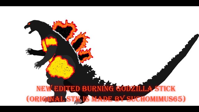 New edited godzilla 1995 stick