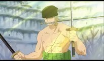 One Piece Zoro Haki vs Nuru Sama HD
