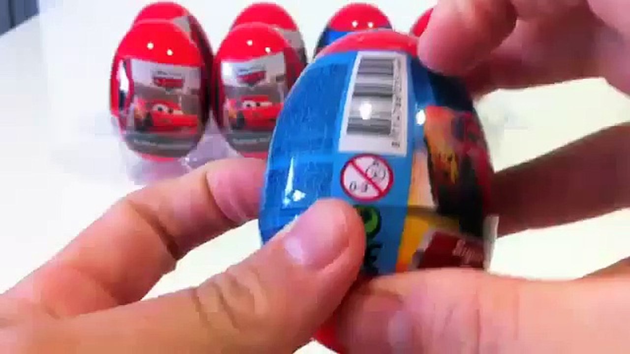 ★Special Disney Cars2 Easter Eggs★ Unwrapping Surprise Egg ASMR-1